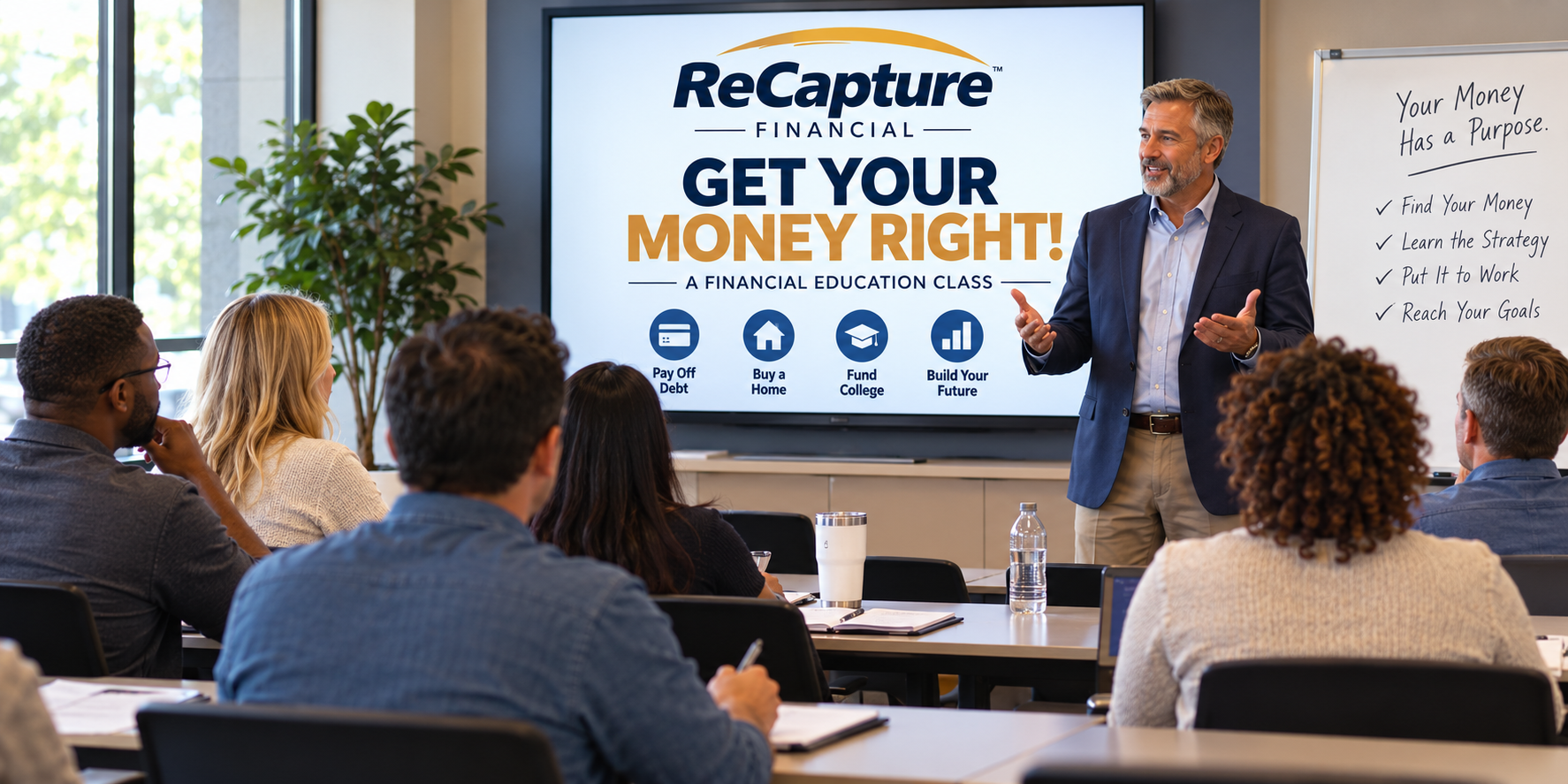 ReCapture Financial premium financial education seminar